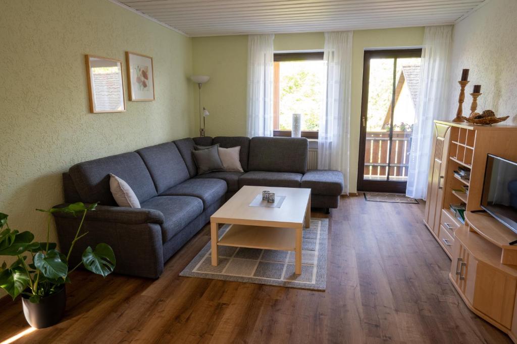 Posezení v ubytování Ferienwohnung-Kappl