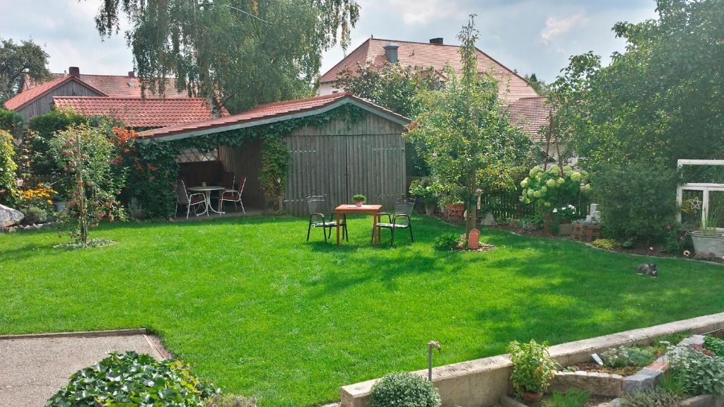 Zahrada ubytování Ferienwohnung-Kappl