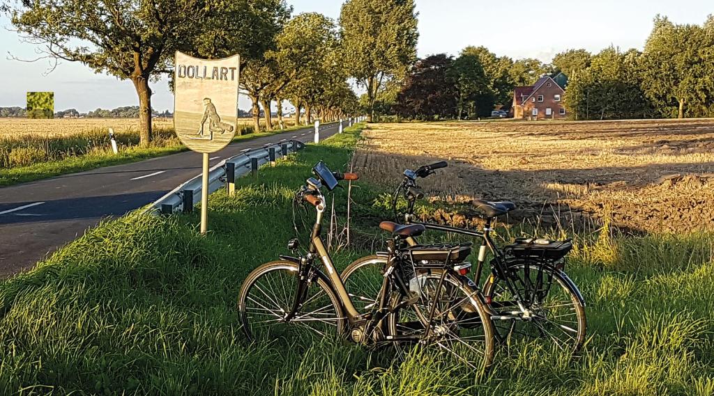 Jízda na kole v ubytování Hotel Garni Am Lindenhof Bunde nebo okolí