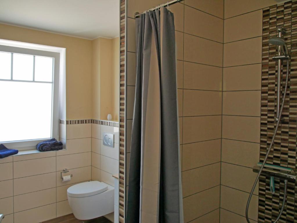 Koupelna v ubytování Pferdestall