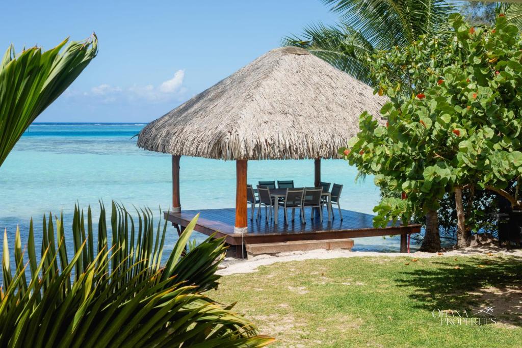 Villa Tehani - 3BR Beachfront Villa - photo 3 - Moorea, Polynésie