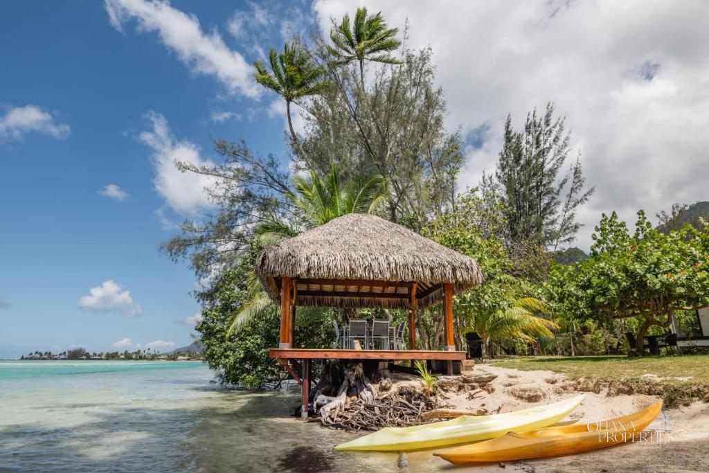 Villa Tehani - 3BR Beachfront Villa - photo 2 - Moorea, Polynésie