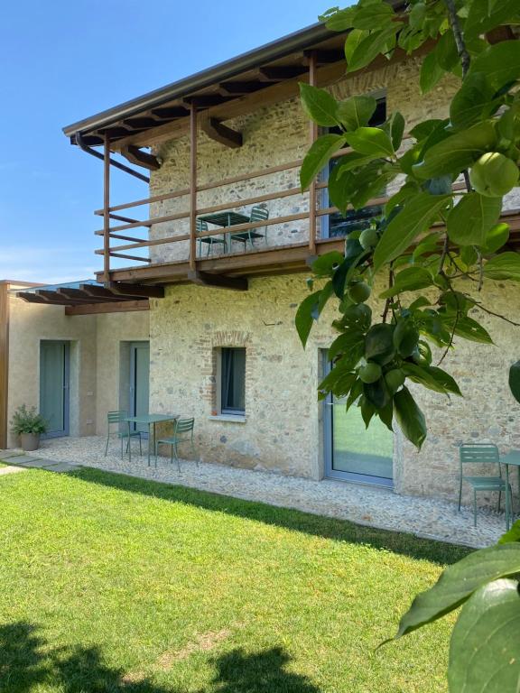 Bygningen som feriehuset ligger i