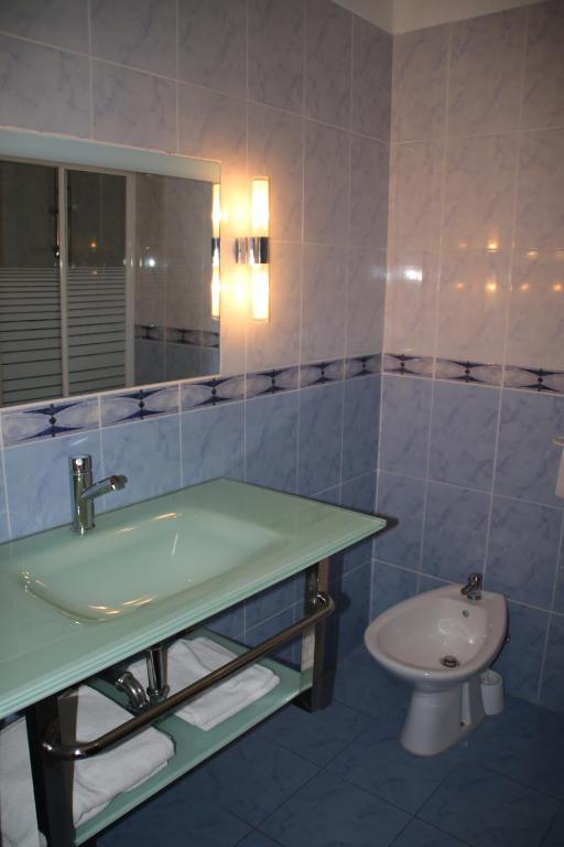 Koupelna v ubytování Hôtel Lutetia