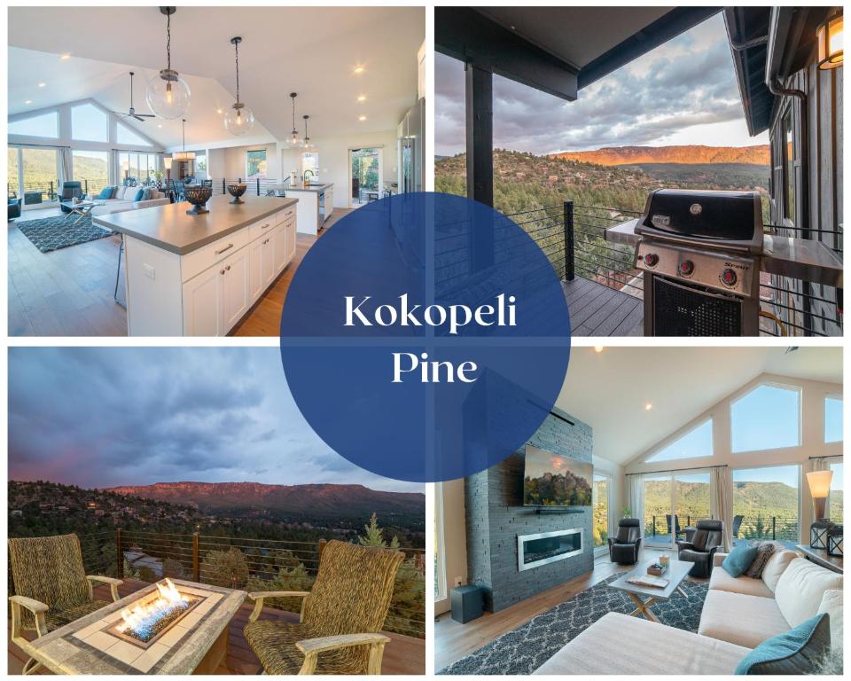 Η κουζίνα ή μικρή κουζίνα στο Ruin Hill Kokopeli Pine