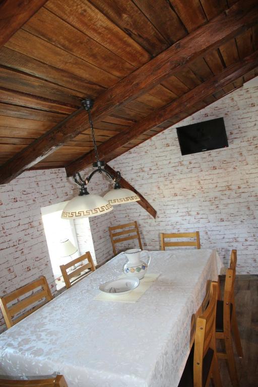 TV a/nebo společenská místnost v ubytování Ferienwohnung Arne