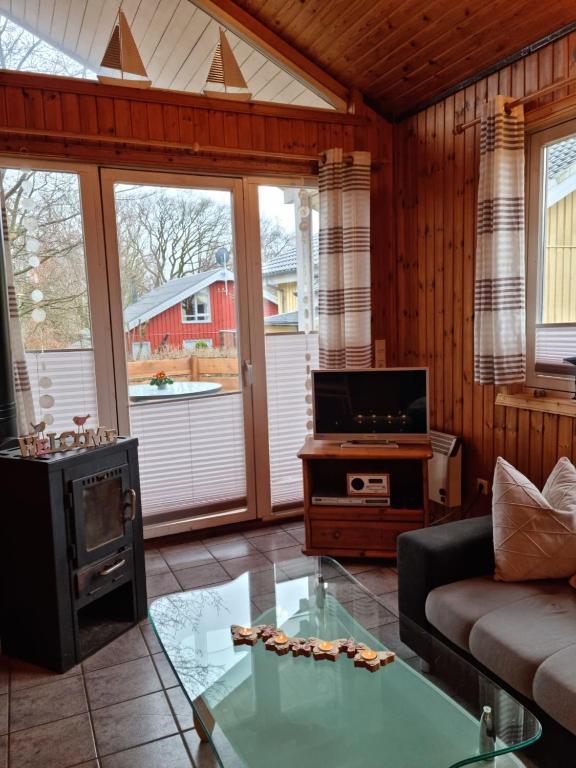 Posezení v ubytování Ferienhaus Martina