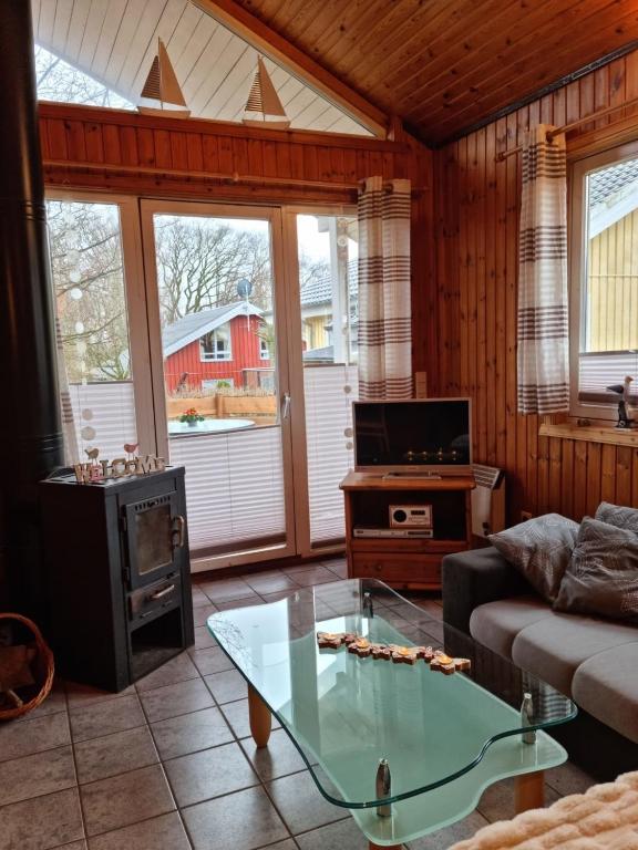 Posezení v ubytování Ferienhaus Martina