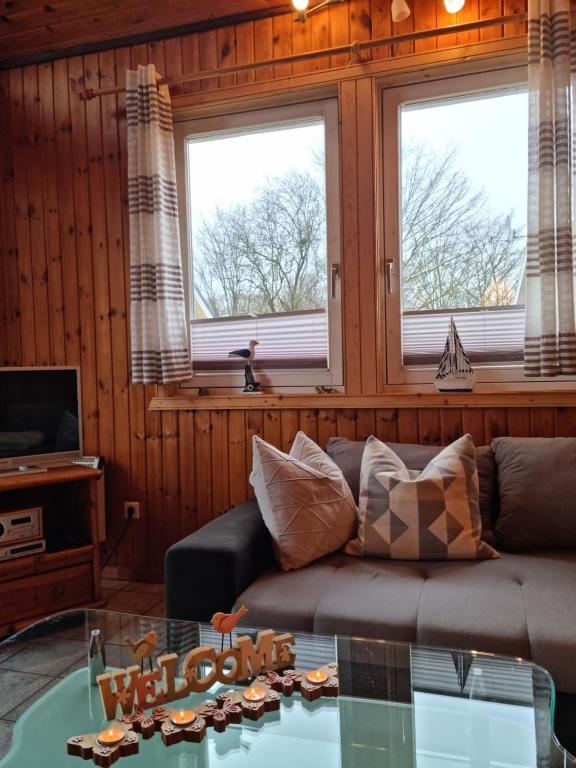 Posezení v ubytování Ferienhaus Martina