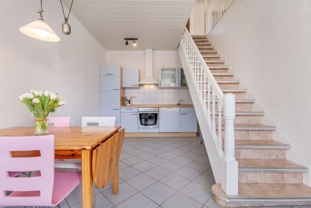 Kuchyň nebo kuchyňský kout v ubytování Fischer Wohnung