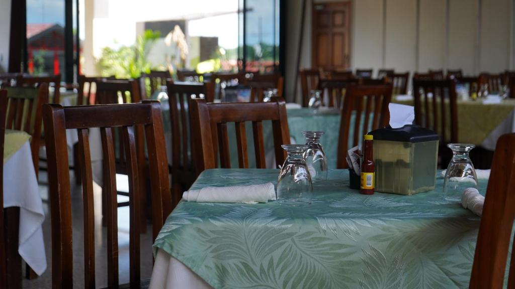 Restaurace v ubytování Hotel Pacuare