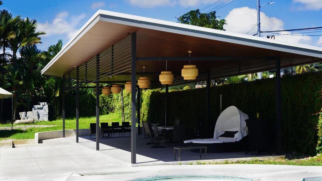 Zahrada ubytování Hotel Pacuare
