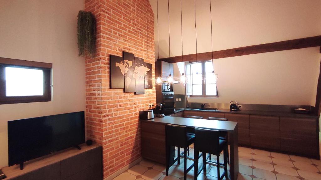 la maison du philosophe - One-Bedroom Apartment