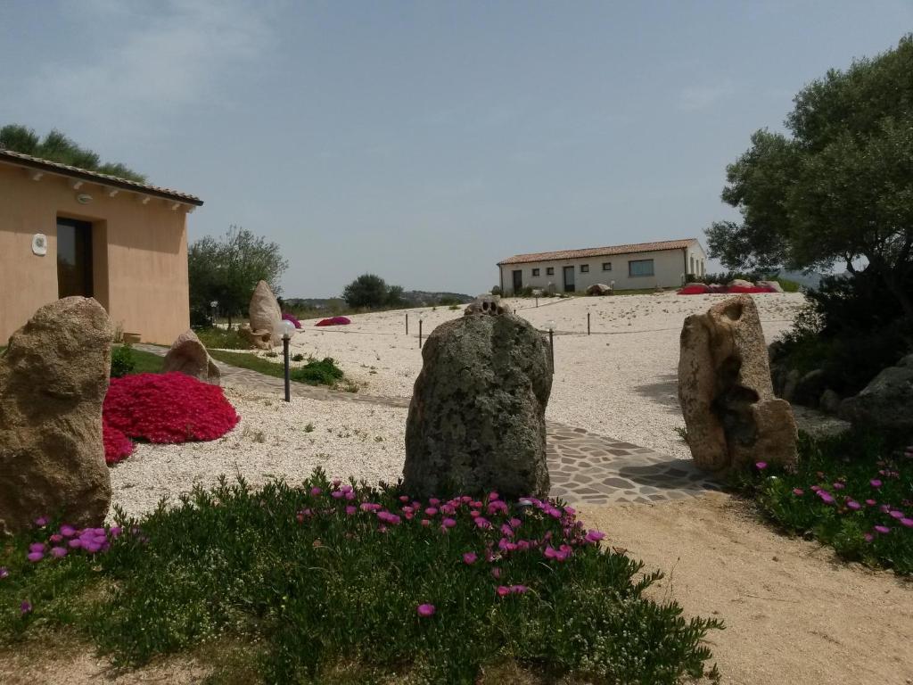 Zahrada ubytování B&B Terra e Smeralda