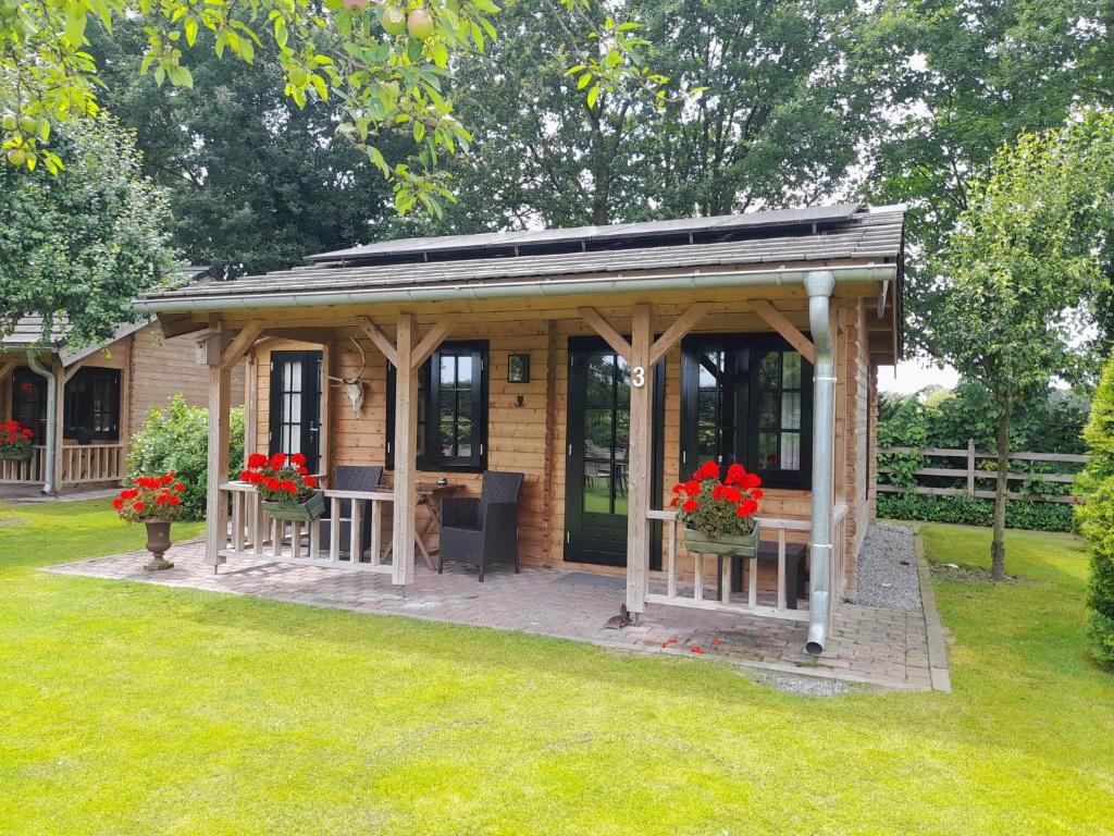 Zahrada ubytování Appel Lodge