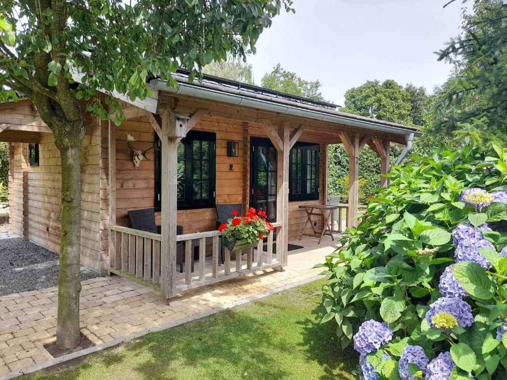 Zahrada ubytování Appel Lodge