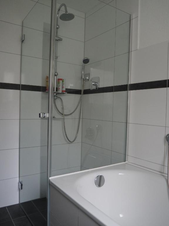 Koupelna v ubytování Ferienwohnung Schlossblick