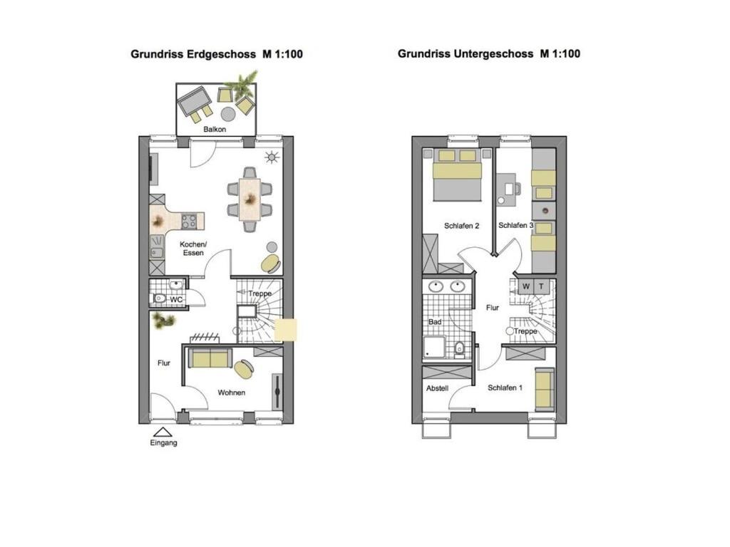 Půdorys ubytování MeerZeit on Juist Comfortable holiday residence