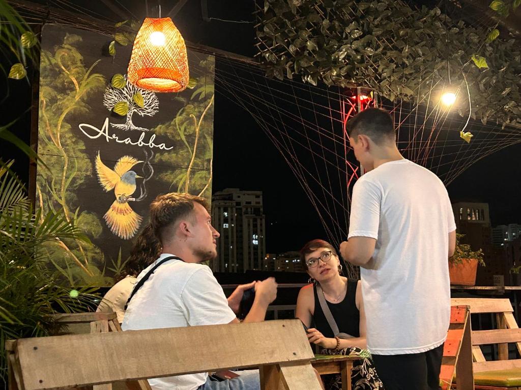 Clientes alojados en Santiago Dc Hostal 420 weedfriendly