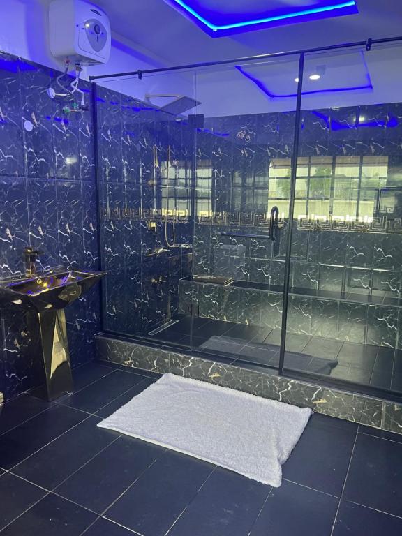 Koupelna v ubytování The Diasporan Luxury MedSpa suites