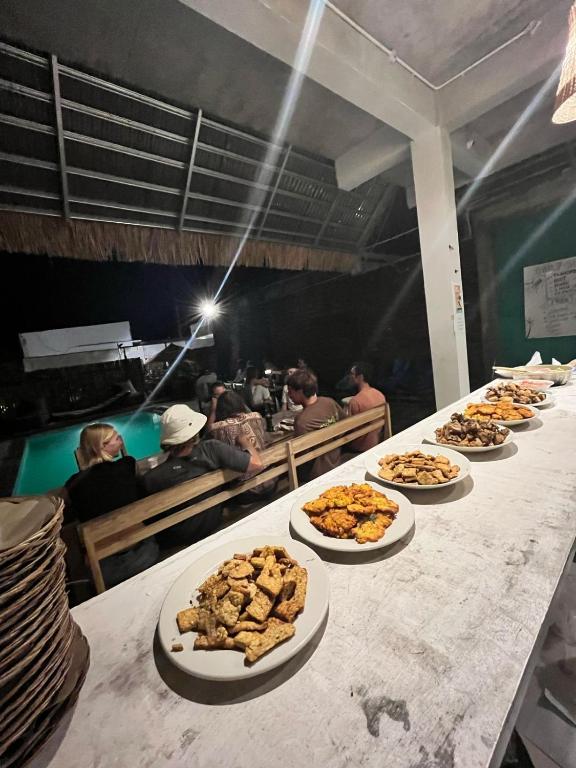 Cibo presso l'ostello o nelle vicinanze