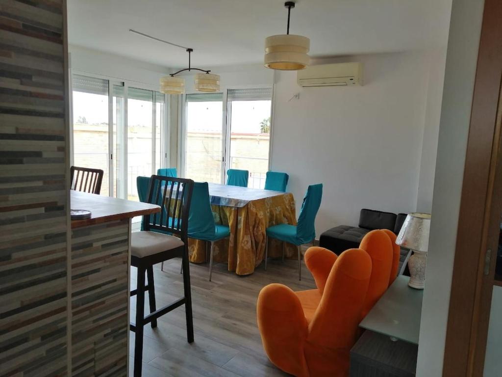 Posezení v ubytování Isla cristina, playa central