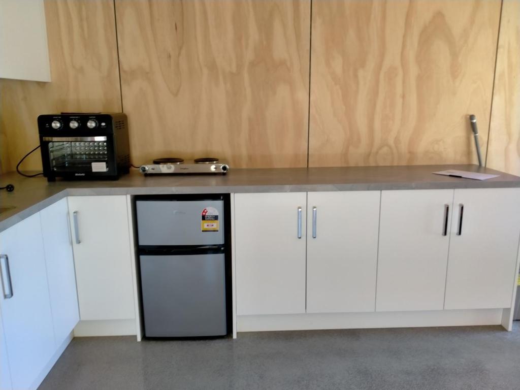 Kuchyň nebo kuchyňský kout v ubytování TheShed