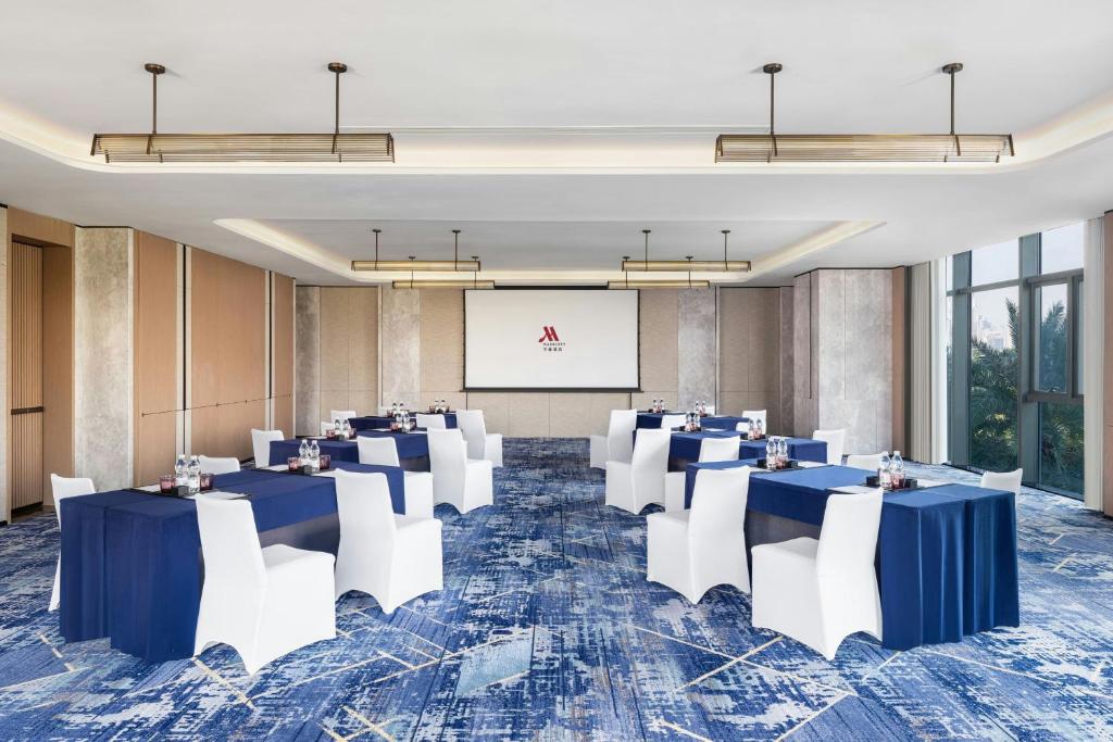 Posezení v ubytování Jieyang Marriott Hotel