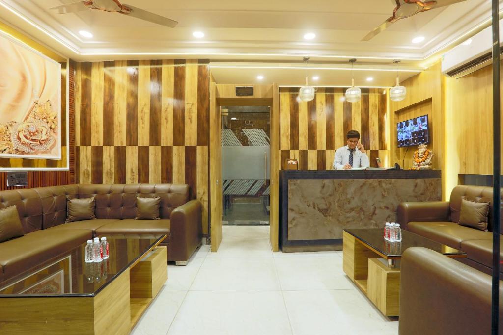 Posezení v ubytování Hotel Aerostay IGI Delhi Airport