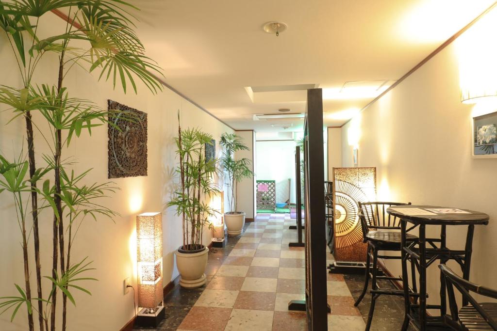 Posezení v ubytování HOTEL B-Girl