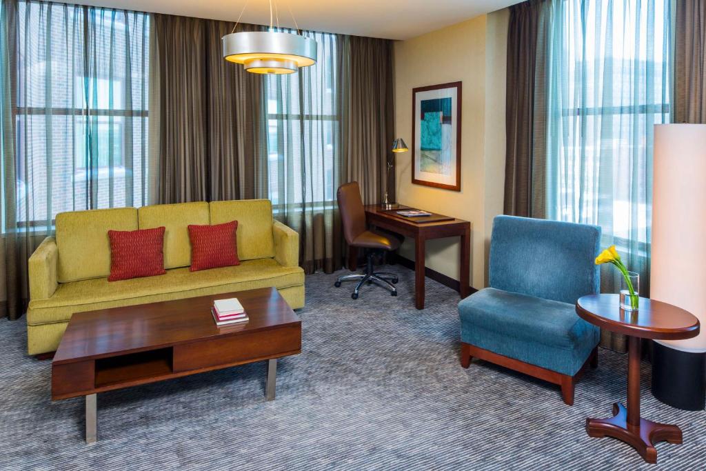 Posezení v ubytování Hyatt Regency Buffalo