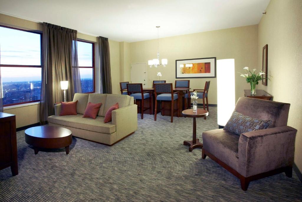Posezení v ubytování Hyatt Regency Buffalo