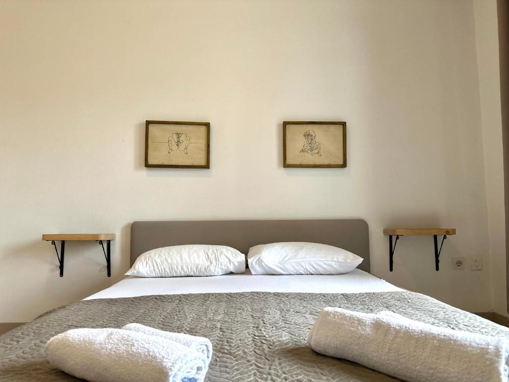 Postel nebo postele na pokoji v ubytování Guest house Kamelija