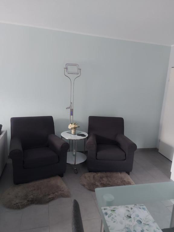Posezení v ubytování Ferienwohnung Haus Ilse
