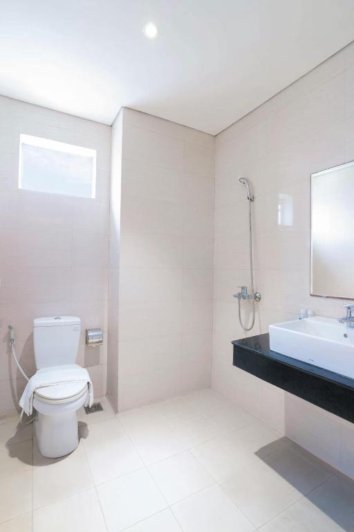 Vannituba majutusasutuses Doha Central Bliss Danang Hotel by Haviland