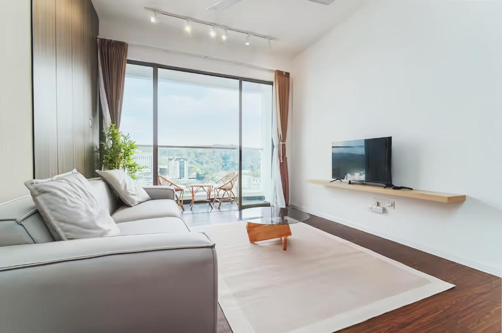 TV a/nebo společenská místnost v ubytování Palas Horizon Cameron Highlands