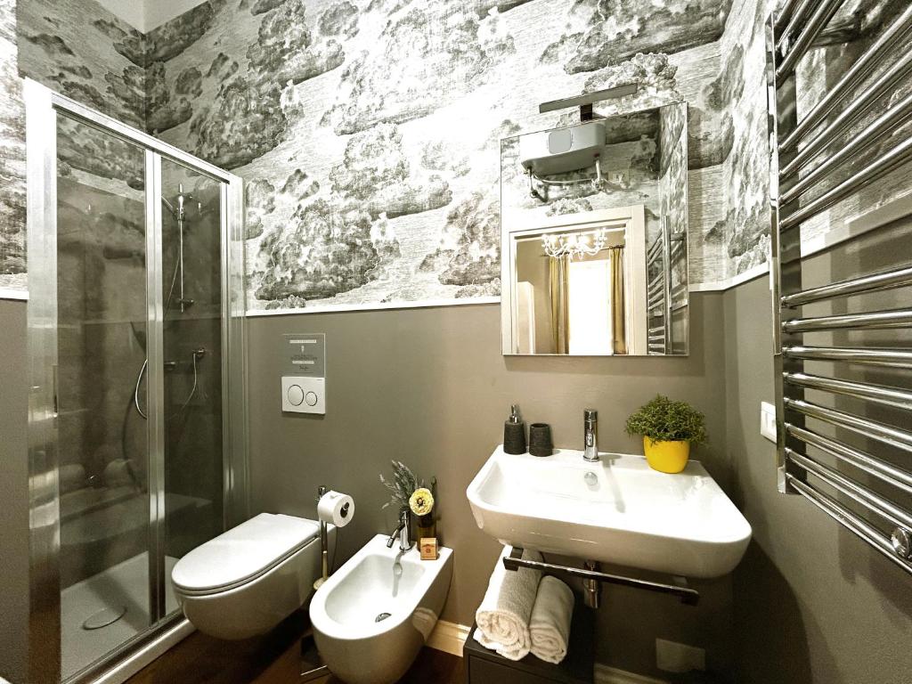 A bathroom at Room114 - Studio apartment near the center