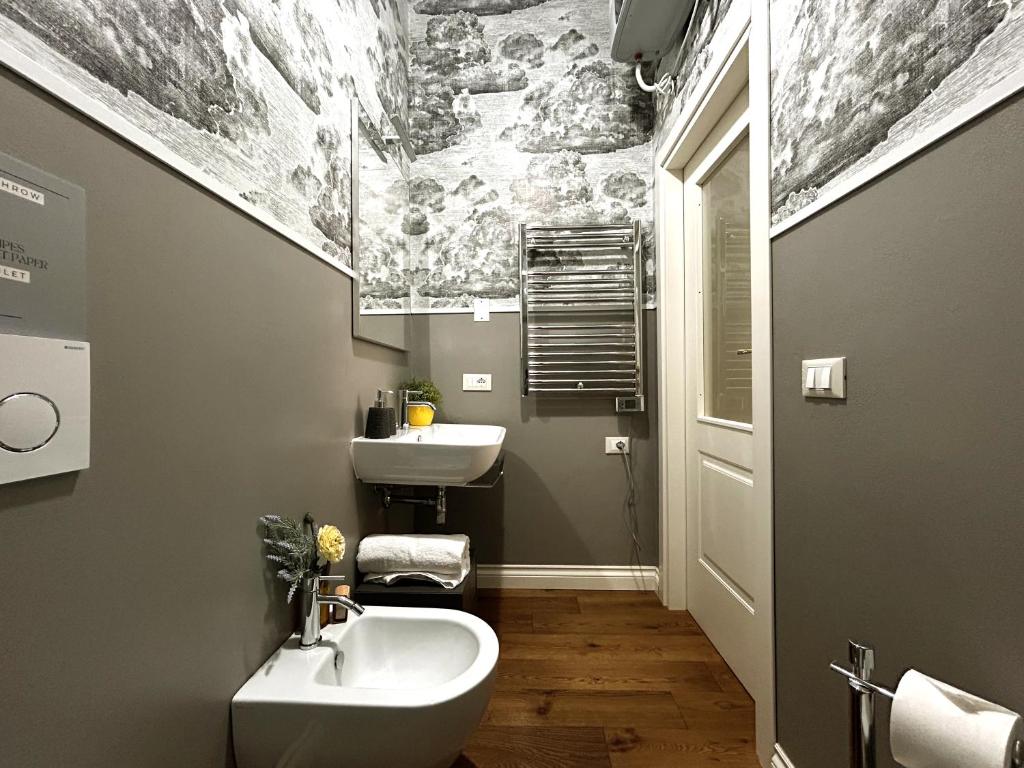 A bathroom at Room114 - Studio apartment near the center