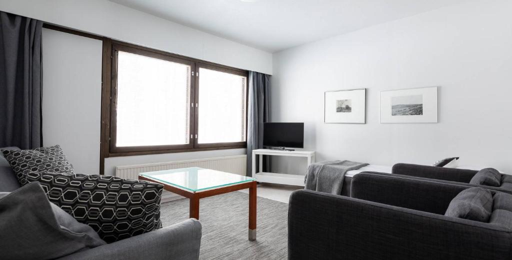 Posezení v ubytování Lapland Hotels Hetta