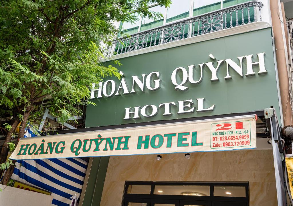 Certifikát, hodnocení, plakát nebo jiný dokument vystavený v ubytování Hoàng Quỳnh Hotel