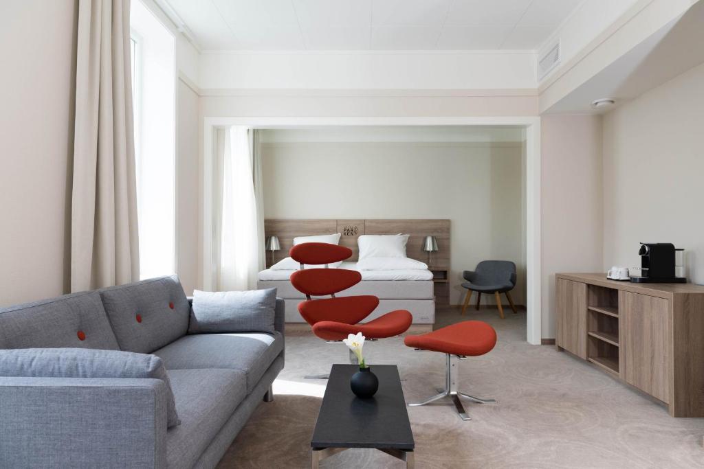 Posezení v ubytování Thon Partner Hotel Parken