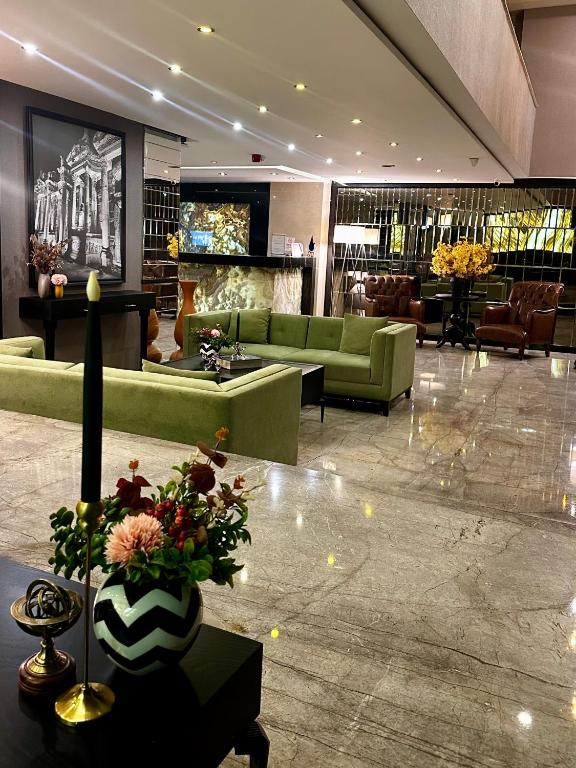 Posezení v ubytování Laodikya Hotel