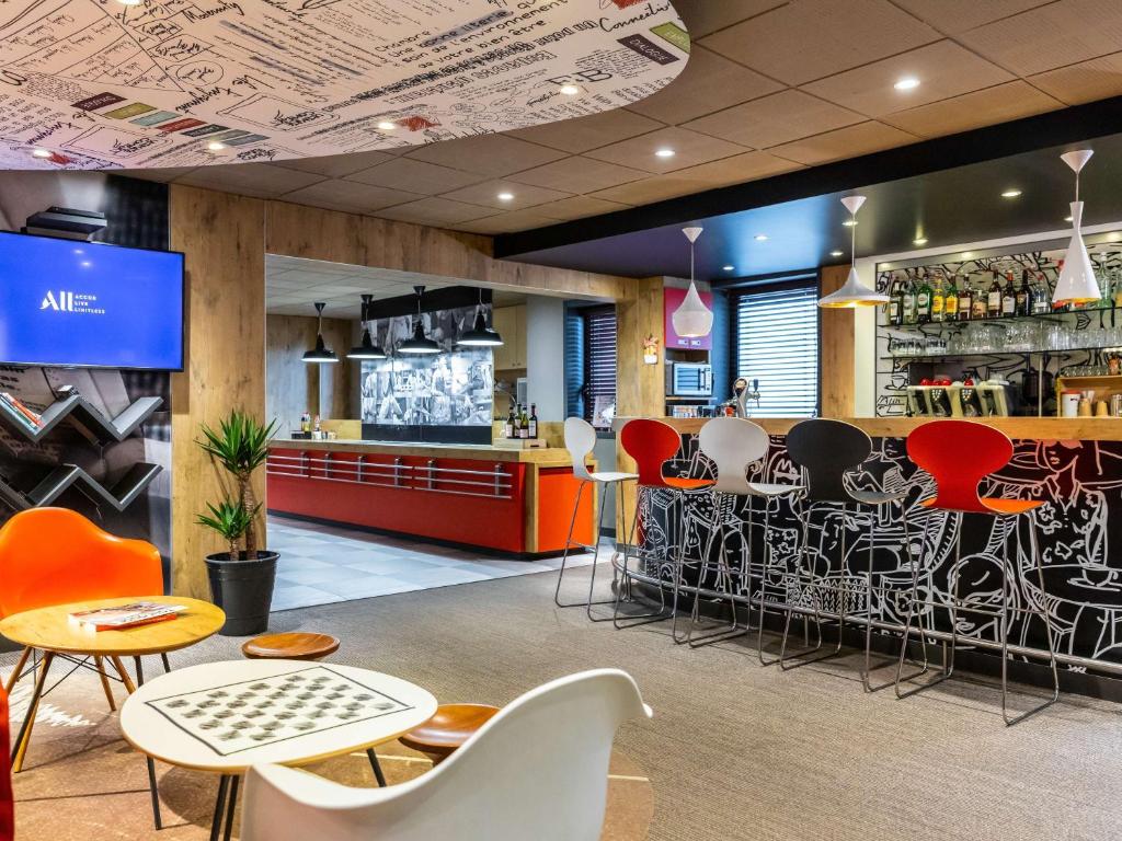 Lounge nebo bar v ubytování ibis Toulouse Pont Jumeaux
