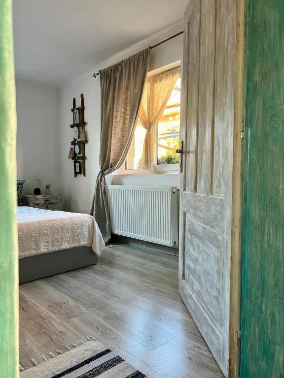 Postel nebo postele na pokoji v ubytování Casa Santa
