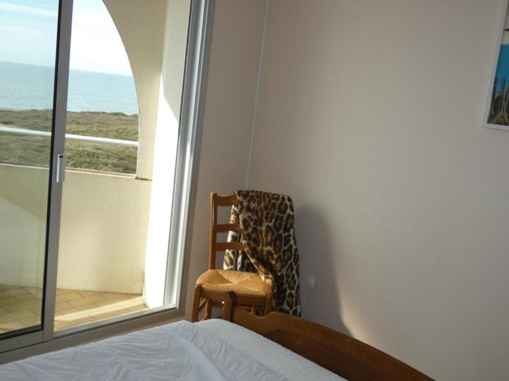Posteľ alebo postele v izbe v ubytovaní Notre-Dame-de-Monts - Appartement 34m² - 4 pers - Animaux bienvenus - FR-1-540-238