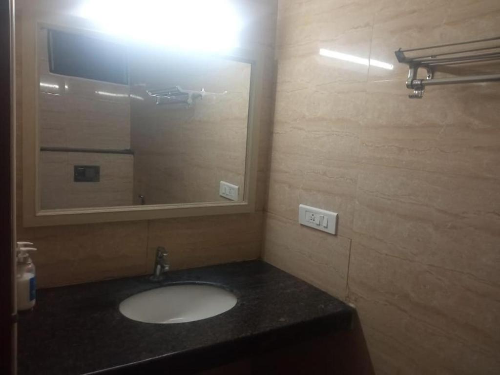 Koupelna v ubytování DSquare omr BY K Hotels
