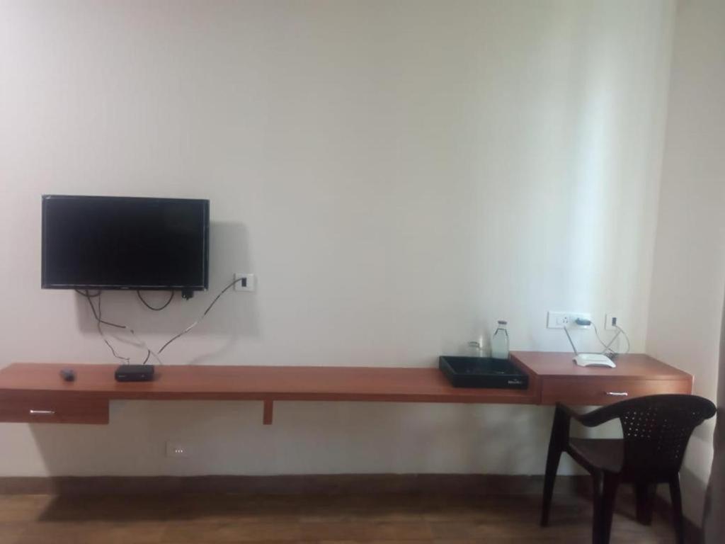 TV a/nebo společenská místnost v ubytování DSquare omr BY K Hotels