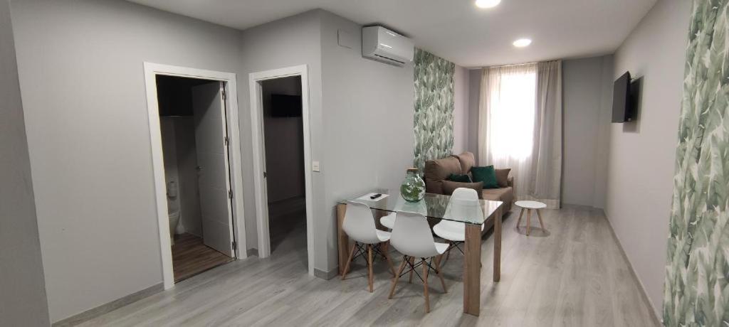Posedenie v ubytovaní Apartamentos Harmonia