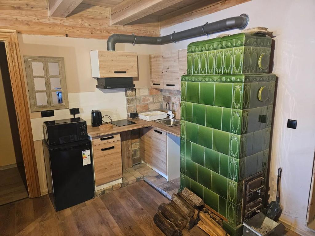 Kuchnia lub aneks kuchenny w obiekcie Apartament Rynek 30