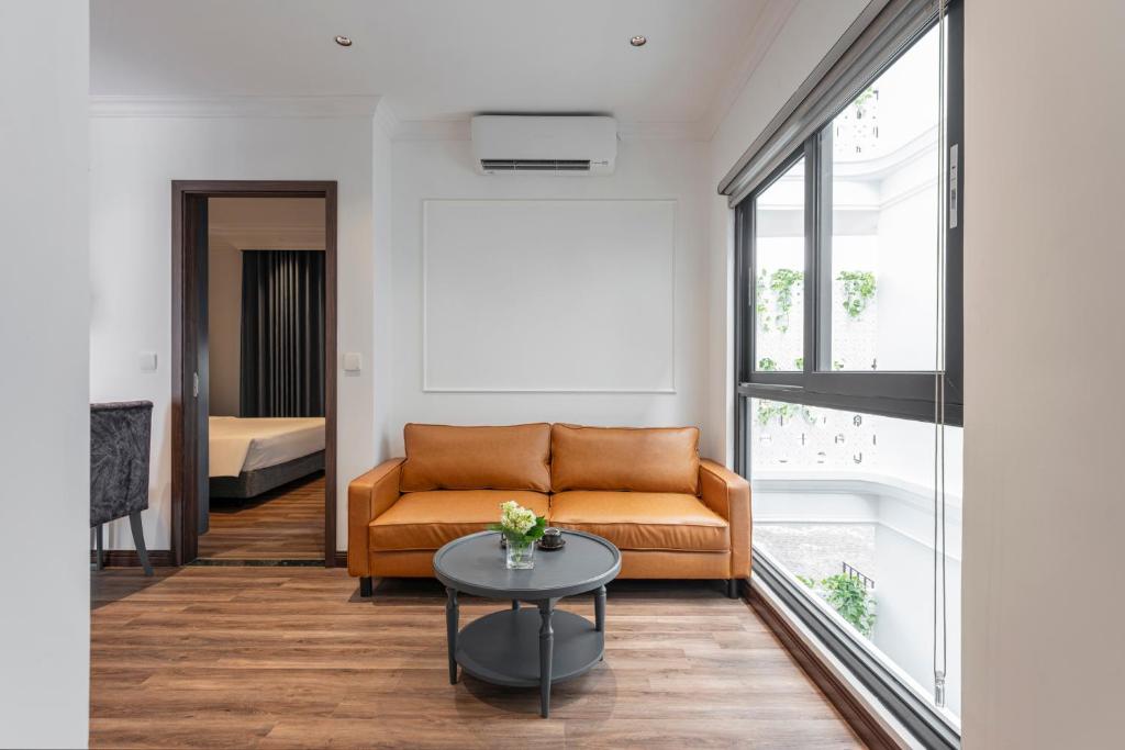 Posezení v ubytování Eli Rina Hotel